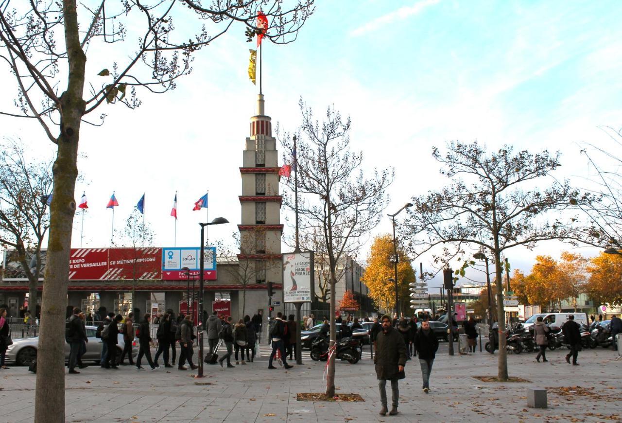 Appartment Porte De Versailles Paris Expo Issy-les-Moulineaux Exteriör bild